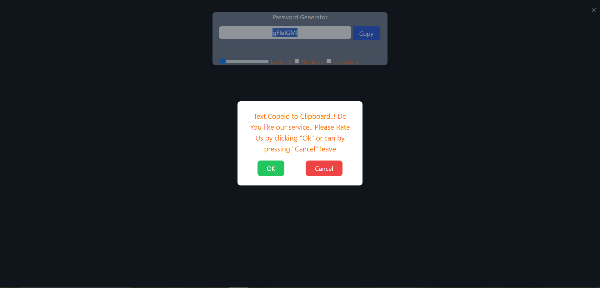 Password Generator
